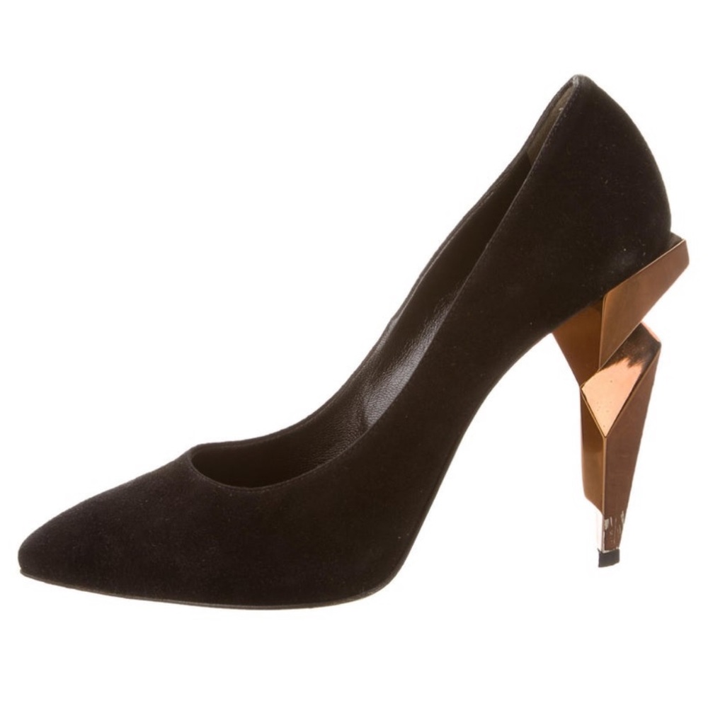 Fendi Suede High Heels